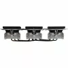 HEINRICH KOPP HK07 KombiQuick 3 ligzdu horizontāls Schuko kontaktligzdas ievietnis antracīta 133315008