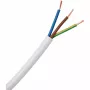 HEINRICH KOPP H03VV-F 3G0.75 mm² balts elastīgs PVC kabelis 25 m 151625006
