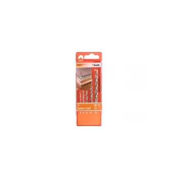 KWB EASY-CUT ALL-B-KASS.3-8, 5-TLG (048300) zāģa asmeņu komplekts, 5 gab., T-kāts, HCS/HSS, kokam, metālam, plastmasai