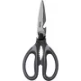 kwb 020721 sadzīves šķēres, nerūsējošā tērauda asmeņi, 210 mm, melnas