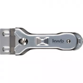 KWB 013810 plakanais skrāpis ar nerūsējošā tērauda asmeni un ergonomisku divkomponentu rokturi