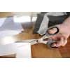 KWB 020917 Universālās šķēres 200 mm nerūsējošais tērauds ar mīksto rokturi melns/sarkans