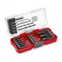 Einhell 1/4 collu (6,3 mm) uzgaļu un galviņu komplekts, 18 gab., hroma vanādija tērauds, magnētiskais turētājs, plastmasas kārba 108709
