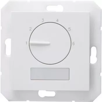 HEINRICH KOPP HK07 Basic elektroniskais istabas termostats, 230V, 50Hz, 0°C līdz 40°C, IP20, tīri balts 296529003