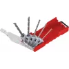 kwb 109140 urbju komplekts mūrim ar cietmetāla uzgaļiem, 5 gab., 4-10 mm