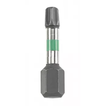 KWB 127230 Torx T30 skrūvgrieža uzgalis ar sešstūra kātu, 25 mm, S2 tērauds, 1 gab.