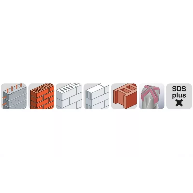 KWB urbis āmura urbjamais HB 44 C4 12 x 210 mm SDS-plus 261512