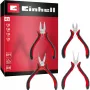 Einhell 370532 knaibles komplekts (3 gab.) | hroma-vanādija tērauds | kombinētās, diagonālās un garo degunu knaibles