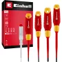 Einhell VDE elektriķa skrūvgriežu komplekts, 5 daļas, SL 4.0/5.5, PH 1/2, sprieguma testeris, 370541