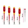 Einhell VDE elektriķa skrūvgriežu komplekts, 5 daļas, SL 4.0/5.5, PH 1/2, sprieguma testeris, 370541