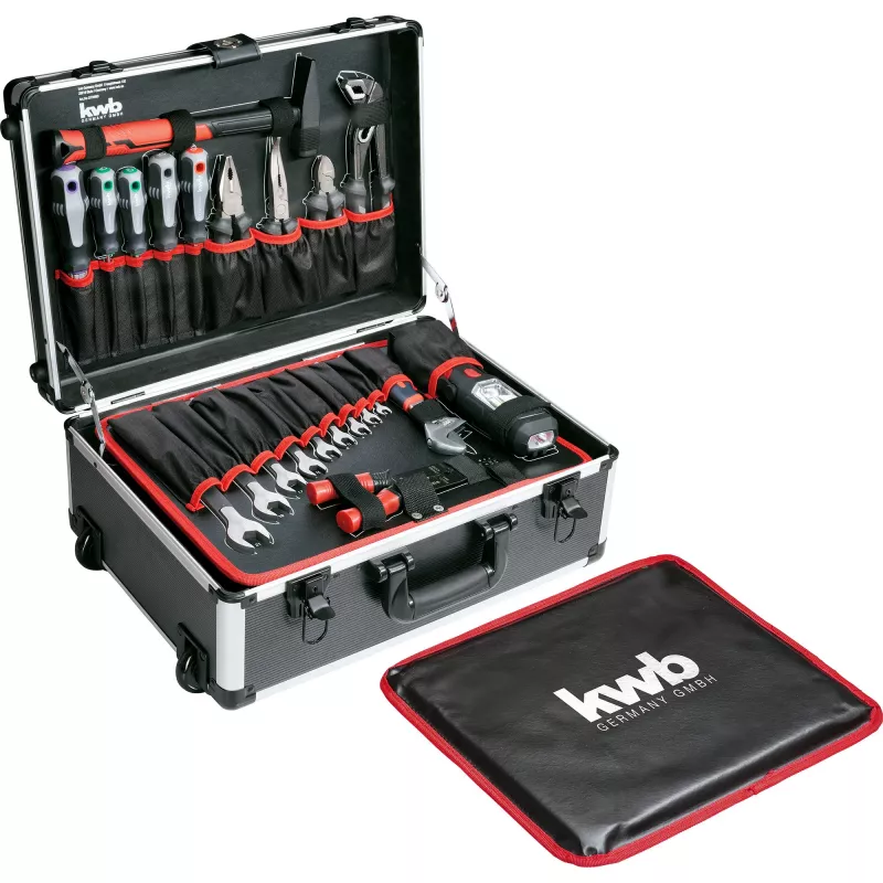kwb 370680 instrumentu komplekts 68 priekšmeti ar rokas instrumentiem