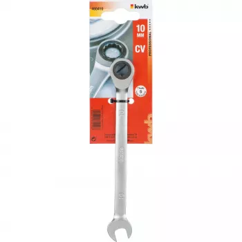 kwb 460410 divkāršā sprūdrata gredzenatslēga 10 mm