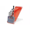 KWB Rocker koka urbju komplekts 3-8 mm, 5 gab., ar centrēšanas smaili, plastmasas kasete 044300