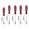 Einhell Universal Torx skrūvgriežu komplekts T10-T30, 5 gab., magnētiski uzgaļi, hroma vanādija tērauds, ergonomiski divu materiālu rokturi, darbnīcai un DIY 370537