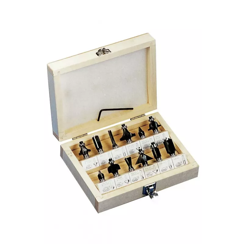 KWB 705020 rievu frēzgalva ar volframa karbīda griezējmalu, 8 mm kāts, 20 mm diametrs, 6 mm rādiuss