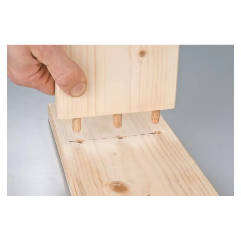KWB 530206 koka dībeļu marķēšanas uzgaļi, 4 gab. (6, 8, 10, 12 mm)