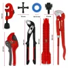 Einhell 370527 korpusa ieliktņu komplekts, 8 daļas (370527)
