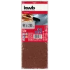 KWB 815888 slīpēšanas loksnes, graudainība P60/P80/P120/P180, 230 x 93 mm, 50 gab.