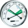 TFA Dostmann 452024 analogais termo-higrometrs, balts/sudraba, sienas vai galda novietojums, -15 līdz +55°C, 0-100% RH