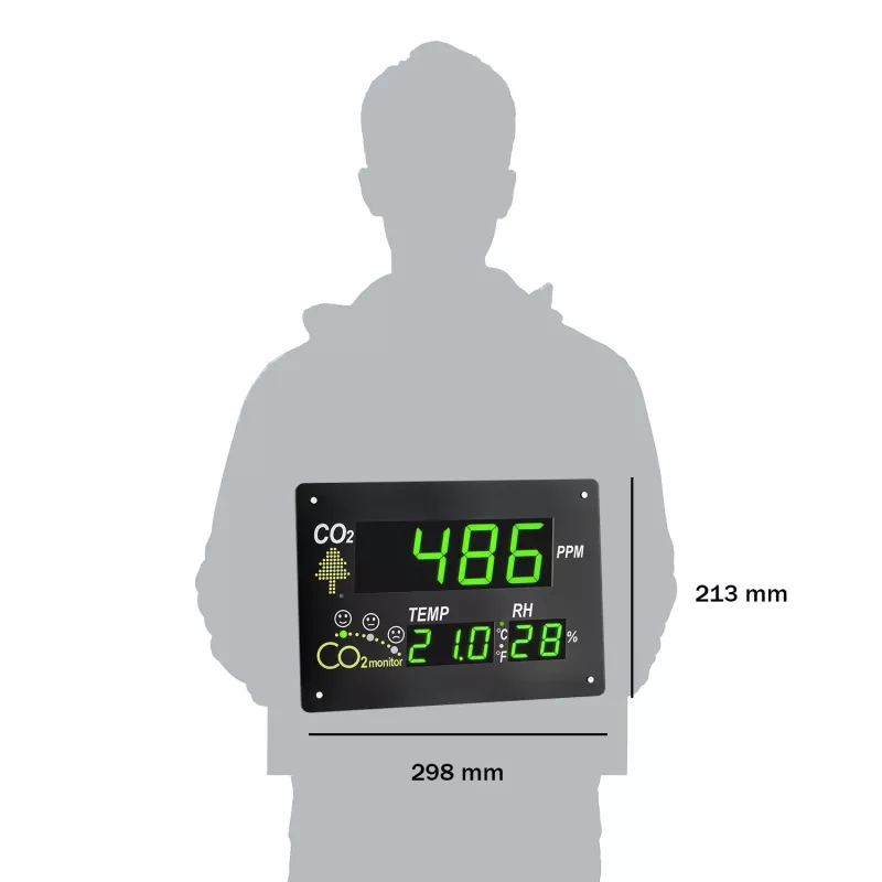 TFA Dostmann AIRCO2NTROL OBSERVER CO2 monitors - melns 31.5002