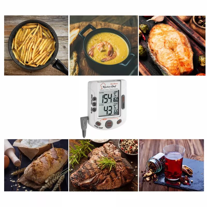 TFA Dostmann Küchen-Chef digitālais termometrs cepšanai un cepeškrāsnij 14.1503