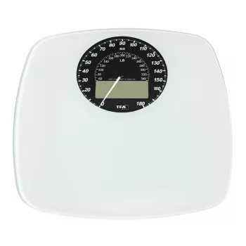 TFA Dostmann 50.1003.02 elektroniskie vannas istabas svari, 180 kg, melni