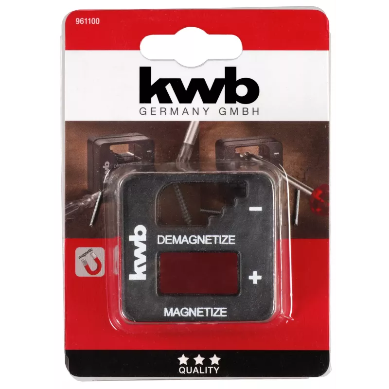 KWB 961100 magnetizētājs un demagnetizētājs instrumentiem