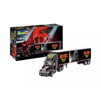 Revell 07731 AC/DC Tour Truck & Trailer “Power Up” modeļa komplekts 1:32
