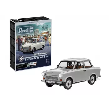 Revell 60th Anniversary Trabant 601 Exclusive Edition 1:24 plastmasas modeļa komplekts 05630