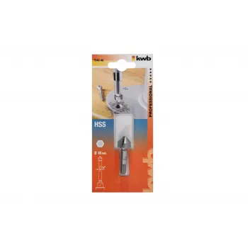 KWB 704840 HSS iegremdēšanas urbis 16 mm, 90°, 3 asmeņi, cilindrisks kāts
