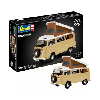 Revell 1:24 VW T2 Camper plastmasas modeļa komplekts 07676