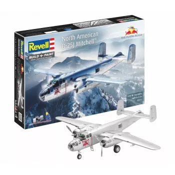 Revell 05643 lidojošas B-25J Mitchell lidmašīnas salikšanas modelis, 1:48