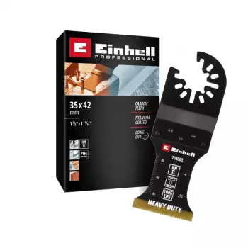 Einhell 708063 iegremdējamā zāģa asmens HM-TI 35 mm bimetalā daudzfunkcionālo instrumentu piederumu komplekts 35 mm (708063)