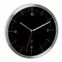 TFA Dostmann radio kontrolēts sienas pulkstenis 245 mm nerūsējošais tērauds ar plūstošo kustību 60.3544.01