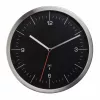 TFA Dostmann radio kontrolēts sienas pulkstenis 245 mm nerūsējošais tērauds ar plūstošo kustību 60.3544.01