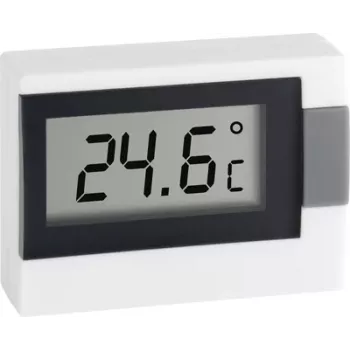 TFA DOSTMANN Mini termometrs, divas skalas, -30 līdz +50 °C, balts 30.2017.02