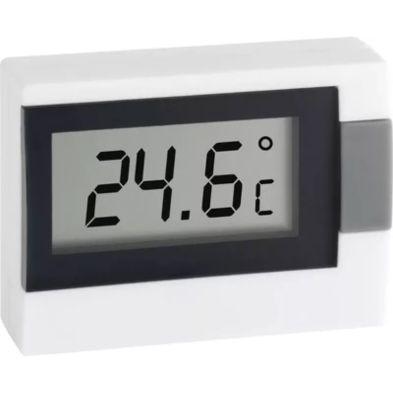 TFA DOSTMANN Mini termometrs, divas skalas, -30 līdz +50 °C, balts 30.2017.02