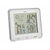 TFA Dostmann LIFE bezvadu meteoroloģiskā stacija ar 12-24 h prognozi, krāsainu LCD, iekštelpu/āra temperatūru un mitrumu, DCF-77 pulksteni, sala trauksmi, 1 sensors iekļauts – melna 35.1153.02