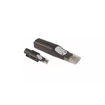 TFA Dostmann LOG32T temperatūras datu reģistrētājs, USB, -40 līdz +70 °C, 60 000 ierakstu, LCD, IP65 5005-0170