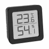 TFA Dostmann digitālais termo-higrometrs melns 30.5051.01
