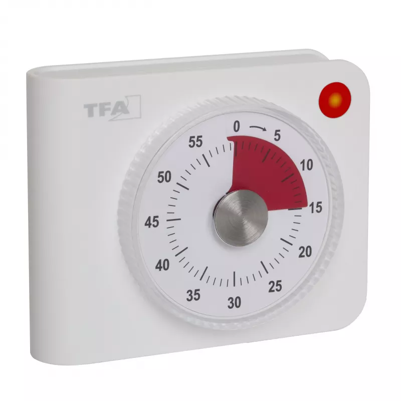 TFA Dostmann digitālais virtuves taimeris balts 38.2058.02