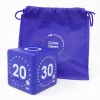 TFA Dostmann Timer CUBE digitālais kuba taimeris, zils 38.2036.06