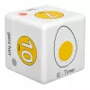 TFA Dostmann Cube Timer digitālais virtuves taimeris, balts/dzeltens, atskaites un uzskaites režīms, 99 min 59 sek, LCD, skaņas signāls, 2x AAA komplektā 38.2041.07
