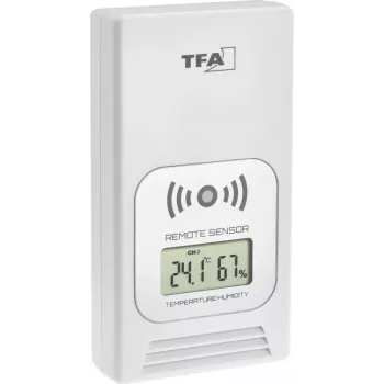 TFA Dostmann 30.3241.02 bezvadu termo-higro sensors 433 MHz
