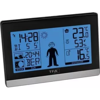 TFA Dostmann Weather Boy bezvadu laika stacija, melna 35.010832