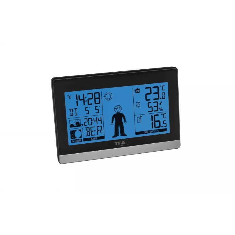 TFA Dostmann Weather Boy bezvadu laika stacija, melna 35.010832