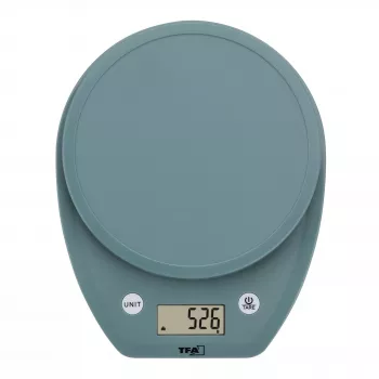 TFA Dostmann MOCHI digitālie virtuves svari 5 kg tirkīza 50.2007.20
