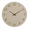TFA Dostmann 60.3072.01 kvarca sienas pulkstenis 298 mm gaišs koks