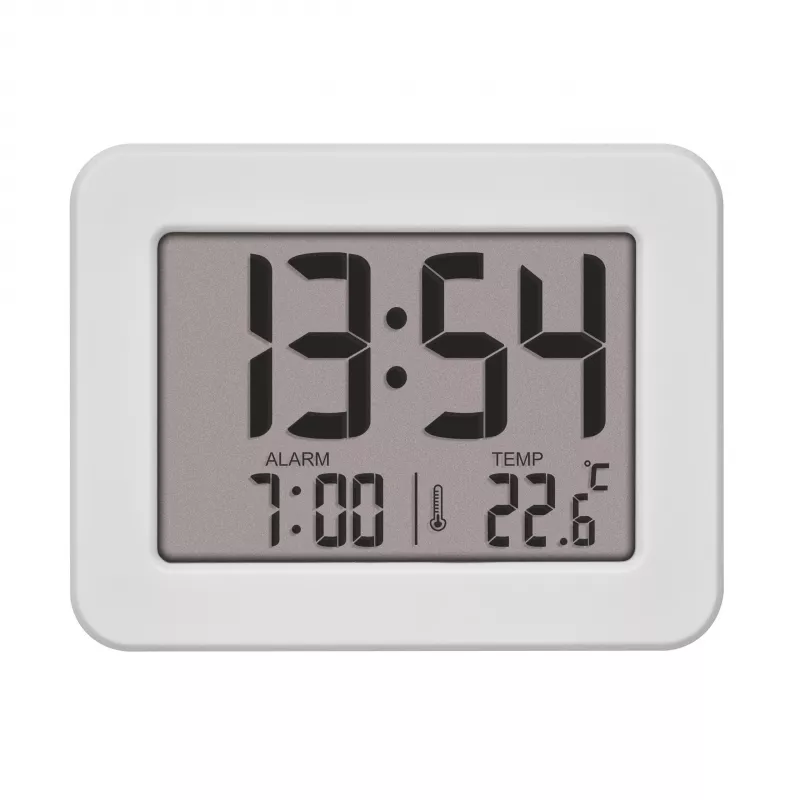 TFA Dostmann 60.2044.02 kvarca modinātājs, balts
