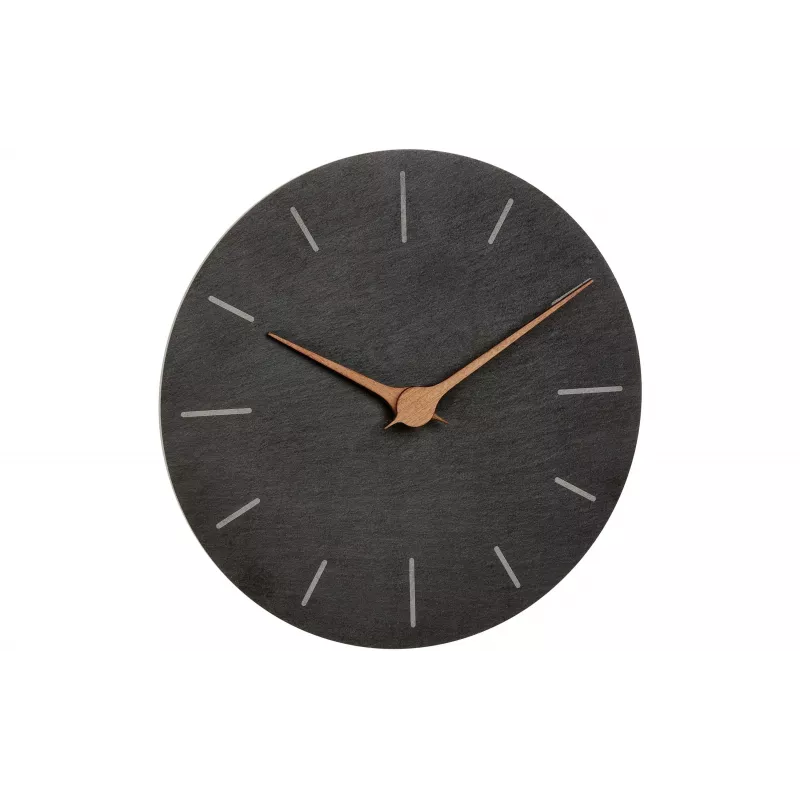 TFA Dostmann 60.3068.10 kvarca sienas pulkstenis 25 cm, šīfera ciparnīca, kluss mehānisms